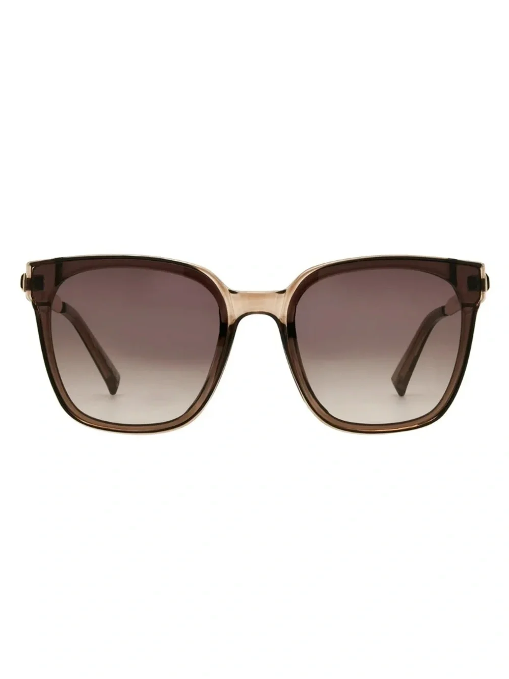 Foster Grant Women’s Rectangle Smoke Grey Fashion Sunglasses NWOT